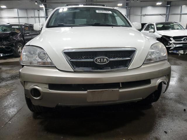 KNDJC733855397154 - 2005 KIA SORENTO EX WHITE photo 5