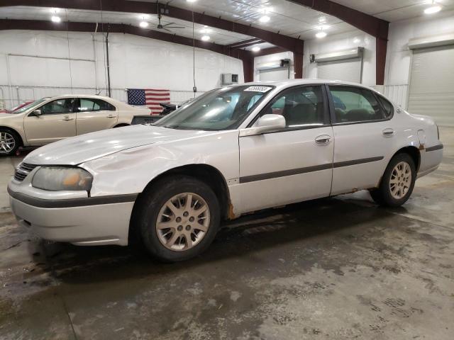 2G1WF52E749423757 - 2004 CHEVROLET IMPALA SILVER photo 1