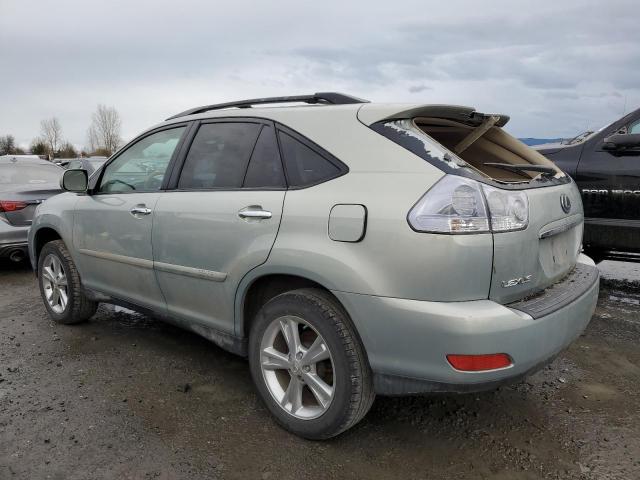 JTJGW31U782008562 - 2008 LEXUS RX 400H BLUE photo 2