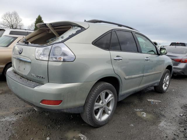 JTJGW31U782008562 - 2008 LEXUS RX 400H BLUE photo 3