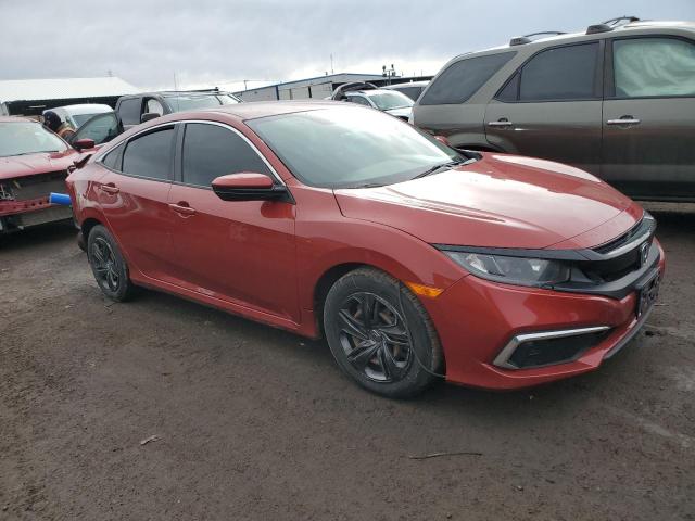 19XFC2F61KE020972 - 2019 HONDA CIVIC LX ORANGE photo 4