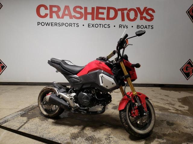 MLHJC7514K5105066 - 2019 HONDA GROM 125 RED photo 1