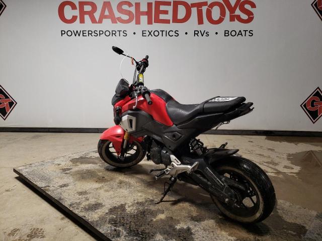 MLHJC7514K5105066 - 2019 HONDA GROM 125 RED photo 3