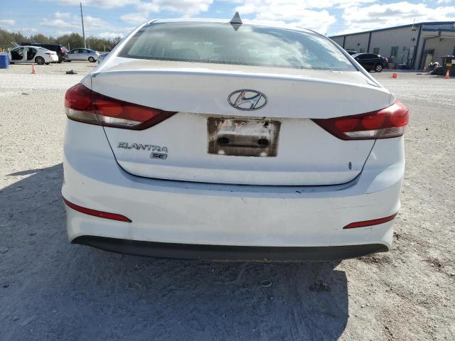 5NPD74LFXHH139667 - 2017 HYUNDAI ELANTRA SE WHITE photo 6