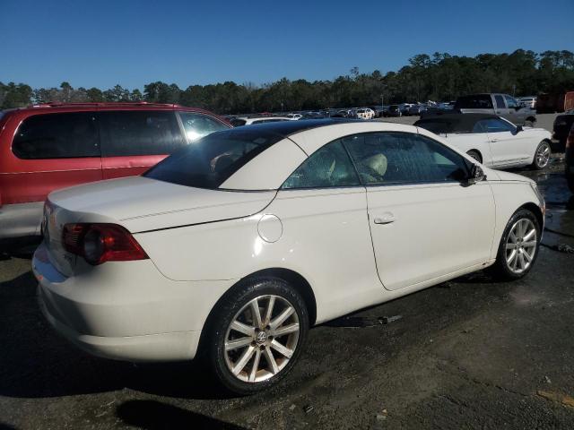 WVWFA71F87V030346 - 2007 VOLKSWAGEN EOS 2.0T LUXURY WHITE photo 3