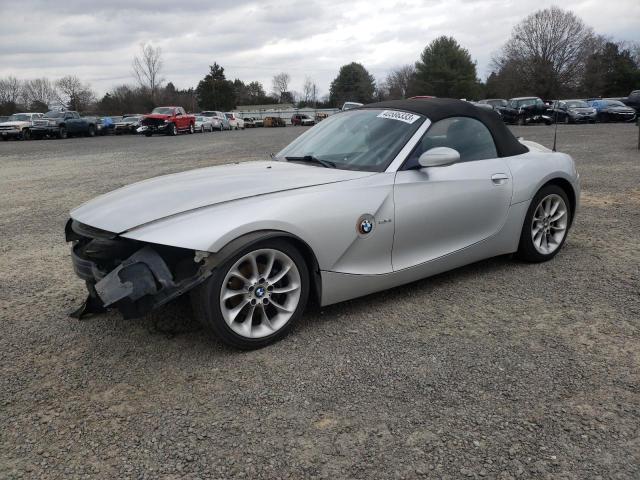 4USBT33483LS47814 - 2003 BMW Z4 2.5 SILVER photo 1