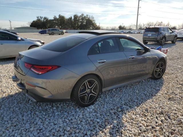 W1K5J4GB8MN175080 - 2021 MERCEDES-BENZ CLA 250 GRAY photo 3