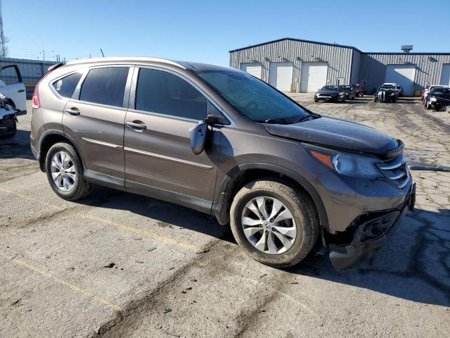 2HKRM3H7XEH548080 - 2014 HONDA CR-V EXL BROWN photo 4