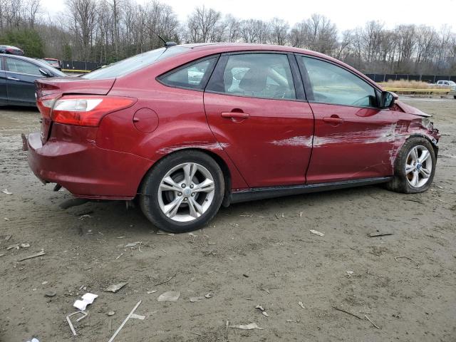 1FADP3F28DL165165 - 2013 FORD FOCUS SE RED photo 3