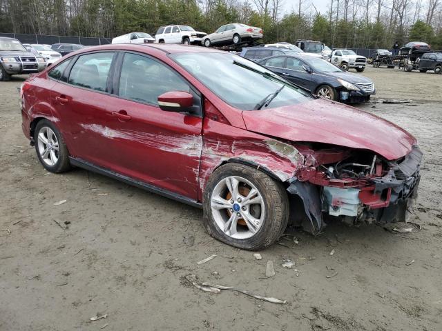 1FADP3F28DL165165 - 2013 FORD FOCUS SE RED photo 4