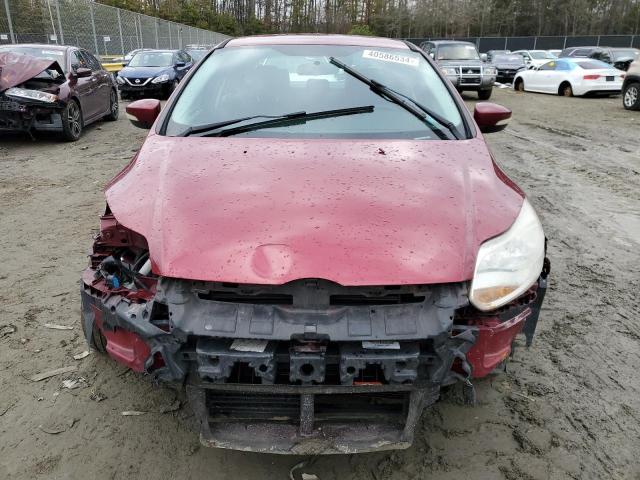 1FADP3F28DL165165 - 2013 FORD FOCUS SE RED photo 5