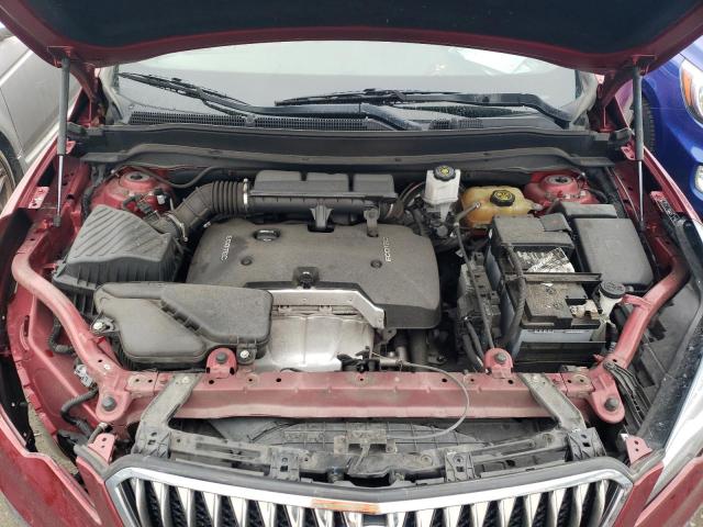 LRBFXDSA7HD145462 - 2017 BUICK ENVISION ESSENCE BURGUNDY photo 11