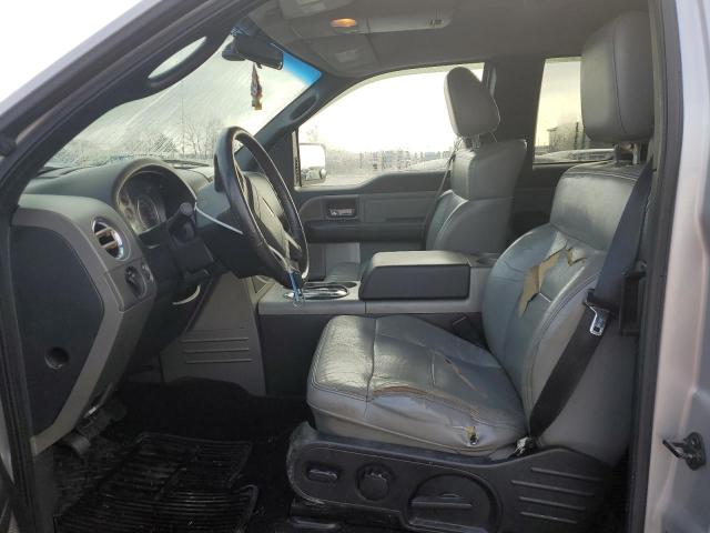 1FTPX14V38FA94762 - 2008 FORD F150 GRAY photo 7