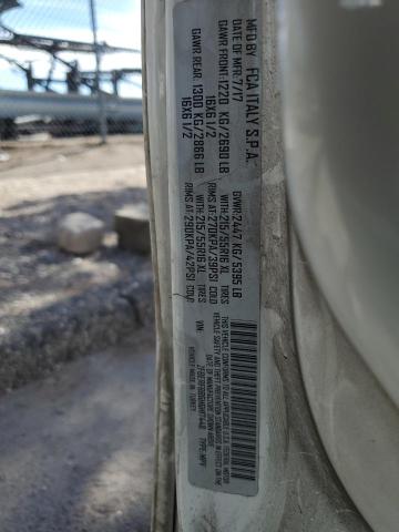 ZFBERFBB6H6H17448 - 2017 RAM PROMASTER SLT Білий фото 13