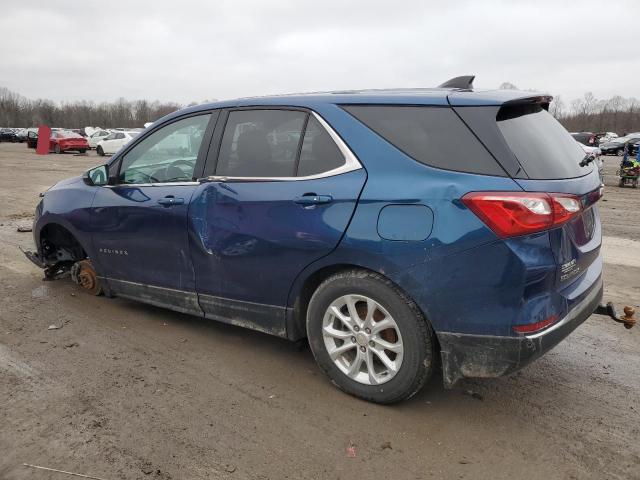 2GNAXUEV6K6122939 - 2019 CHEVROLET EQUINOX LT BLUE photo 2