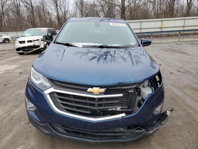 2GNAXUEV6K6122939 - 2019 CHEVROLET EQUINOX LT BLUE photo 5