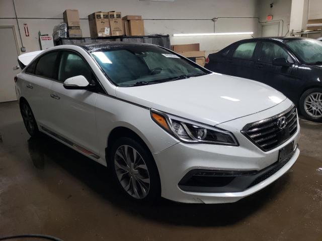 5NPE34AB3FH163581 - 2015 HYUNDAI SONATA SPORT WHITE photo 4