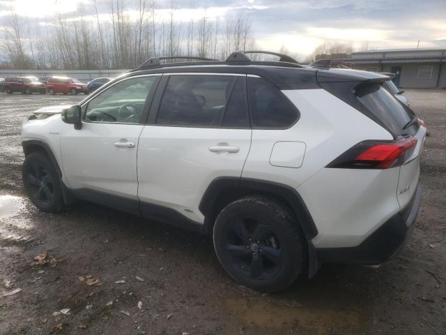 JTMEWRFV2KD506016 - 2019 TOYOTA RAV4 XSE WHITE photo 2