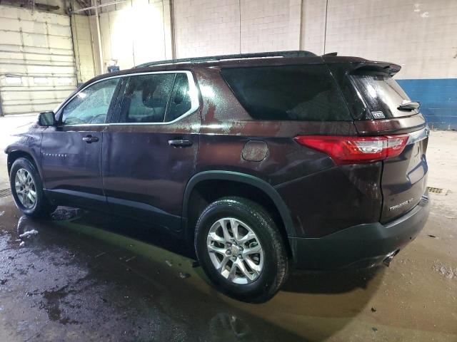 1GNEVHKWXLJ171609 - 2020 CHEVROLET TRAVERSE LT BURGUNDY photo 2