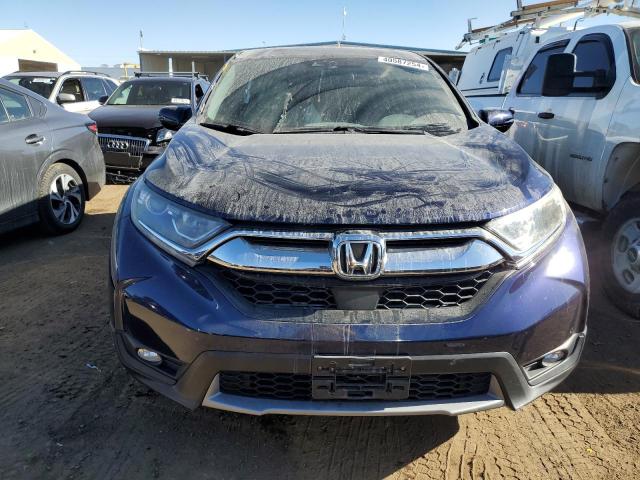 5J6RW1H51KA022012 - 2019 HONDA CR-V EX BLUE photo 5