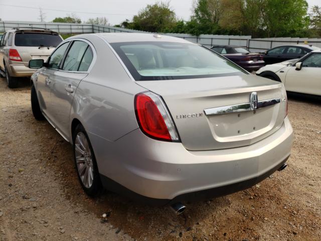 1LNHM93RX9G633675 - 2009 LINCOLN MKS SILVER photo 3