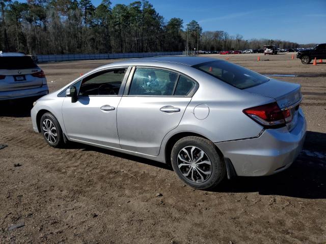 19XFB2F5XDE013595 - 2013 HONDA CIVIC LX GRAY photo 2