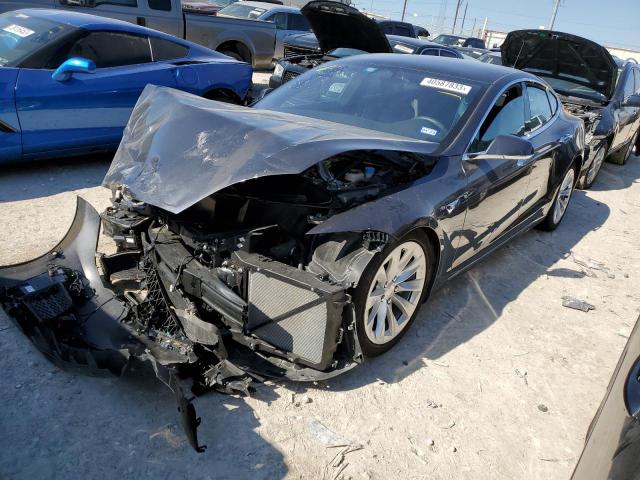 5YJSA1E22KF312220 - 2019 TESLA MODEL S Սև լուսանկար 1