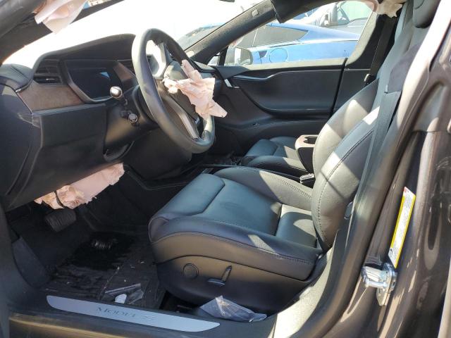 5YJSA1E22KF312220 - 2019 TESLA MODEL S Սև լուսանկար 7