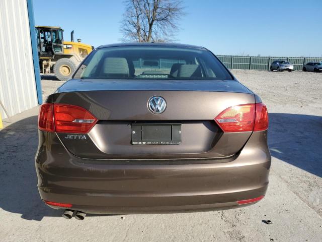 3VW2K7AJ4CM309200 - 2012 VOLKSWAGEN JETTA BASE 棕色 照片 6