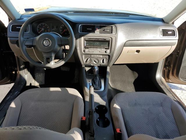 3VW2K7AJ4CM309200 - 2012 VOLKSWAGEN JETTA BASE 棕色 照片 8