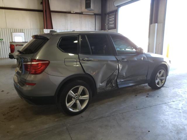 5UXWZ7C31H0V93876 - 2017 BMW X3 SDRIVE28I SILVER photo 3