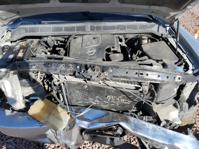 1N6AA07C58N347532 - 2008 NISSAN TITAN XE SILVER photo 11