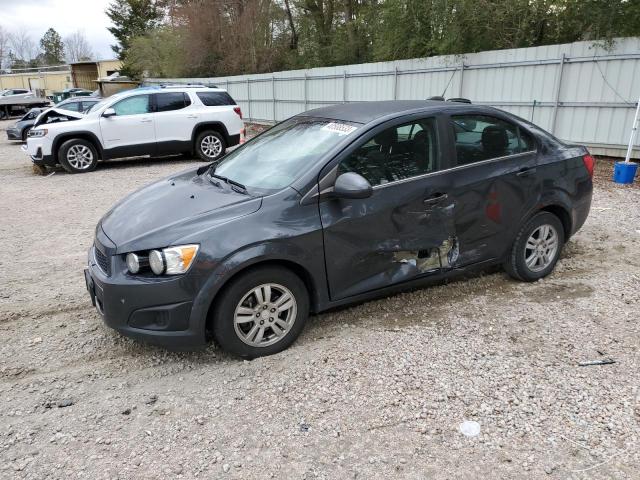 1G1JC5SH0G4134160 - 2016 CHEVROLET SONIC LT GRAY photo 1