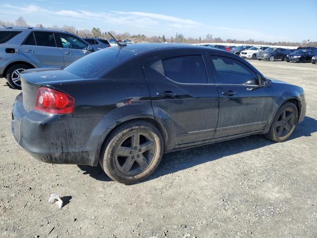 1B3BD1FBXBN599699 - 2011 DODGE AVENGER MAINSTREET BLACK photo 3