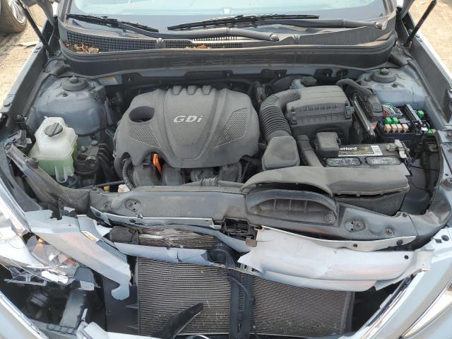 5NPEB4AC0DH616144 - 2013 HYUNDAI SONATA GLS SILVER photo 11