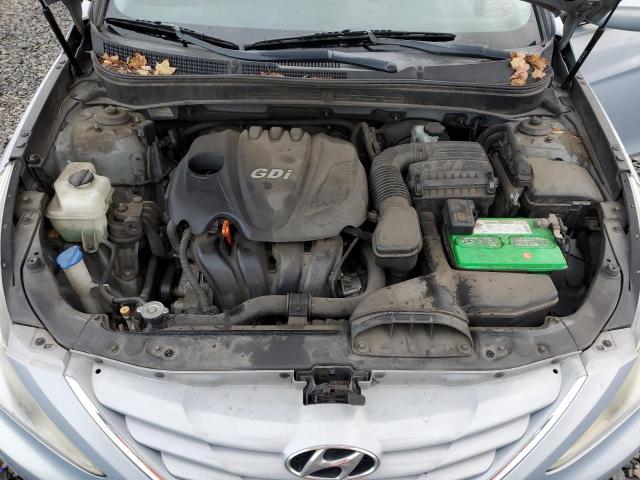 5NPEB4AC9CH331876 - 2012 HYUNDAI SONATA GLS BLUE photo 11