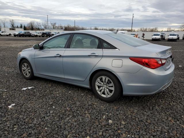 5NPEB4AC9CH331876 - 2012 HYUNDAI SONATA GLS BLUE photo 2