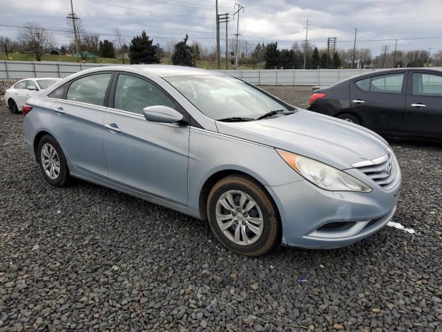 5NPEB4AC9CH331876 - 2012 HYUNDAI SONATA GLS BLUE photo 4