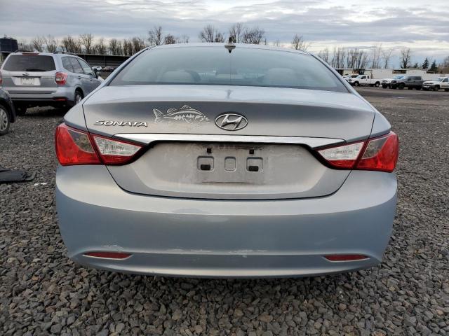 5NPEB4AC9CH331876 - 2012 HYUNDAI SONATA GLS BLUE photo 6