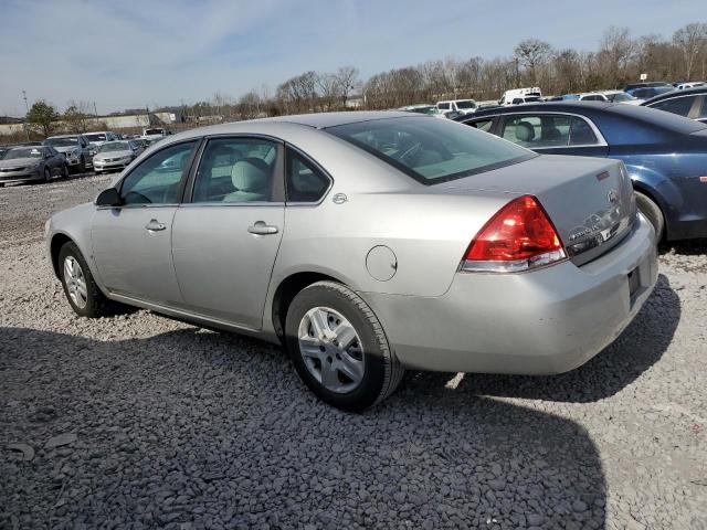 2G1WB58K389271944 - 2008 CHEVROLET IMPALA LS SILVER photo 2