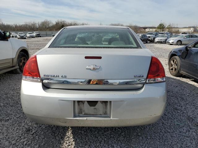 2G1WB58K389271944 - 2008 CHEVROLET IMPALA LS SILVER photo 6