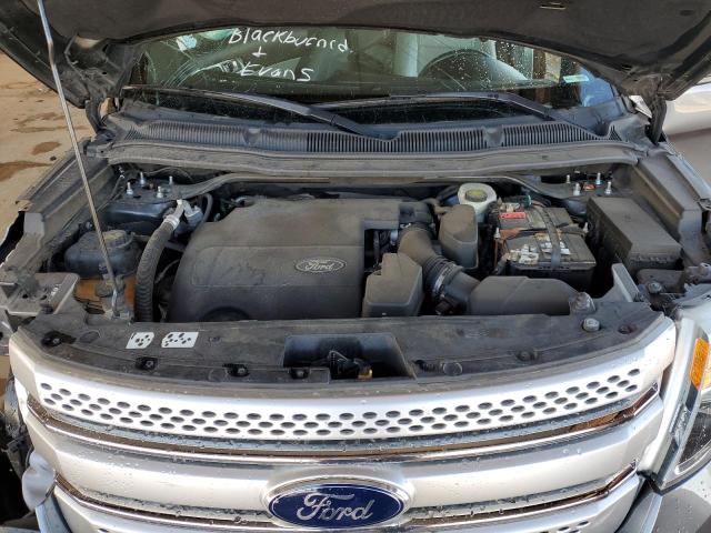 1FMHK7D89CGA98409 - 2012 FORD EXPLORER XLT GRAY photo 12