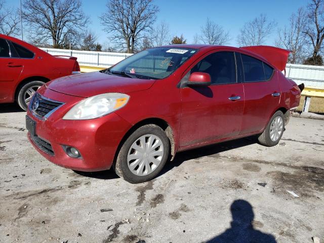 3N1CN7AP1CL930843 - 2012 NISSAN VERSA S RED photo 1