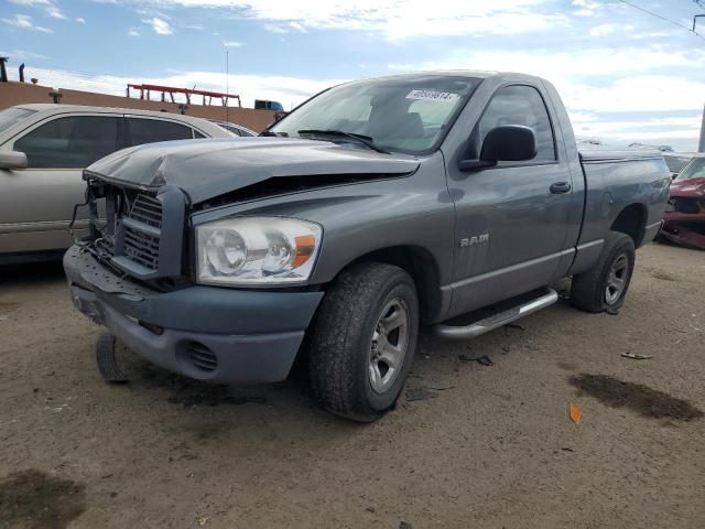 1D7HA16K18J202369 - 2008 DODGE RAM 1500 ST GRAY photo 1