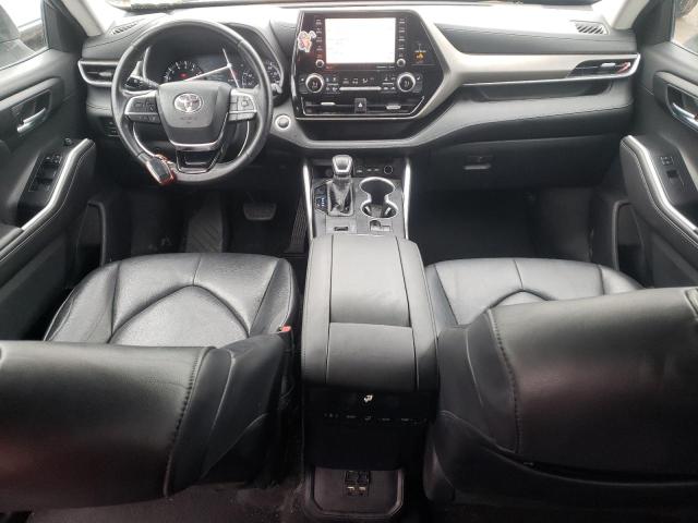 5TDGZRAH8LS500034 - 2020 TOYOTA HIGHLANDER XLE SILVER photo 8