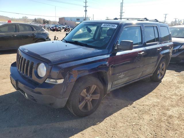 1C4NJPFA2ED645020 - 2014 JEEP PATRIOT LATITUDE BLUE photo 1