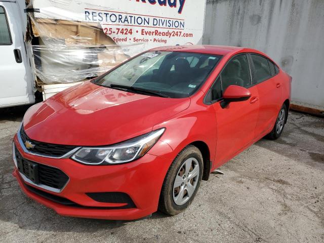 1G1BC5SM7H7250487 - 2017 CHEVROLET CRUZE LS RED photo 1