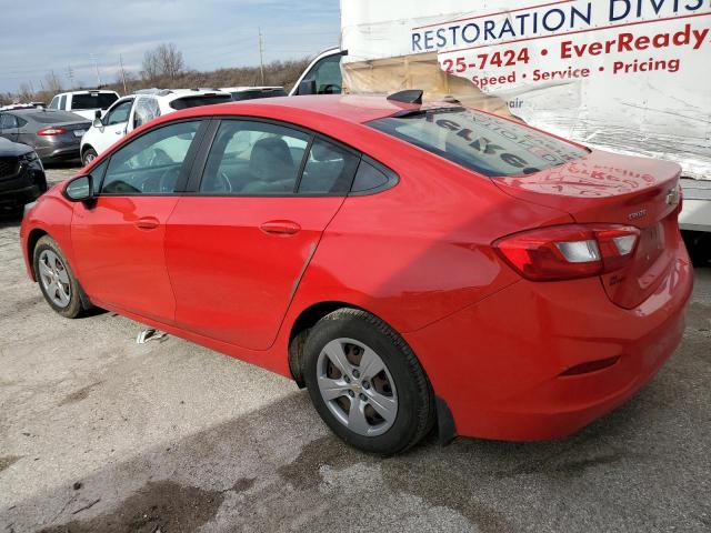 1G1BC5SM7H7250487 - 2017 CHEVROLET CRUZE LS RED photo 2