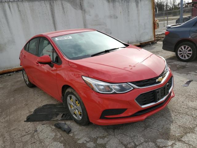1G1BC5SM7H7250487 - 2017 CHEVROLET CRUZE LS RED photo 4