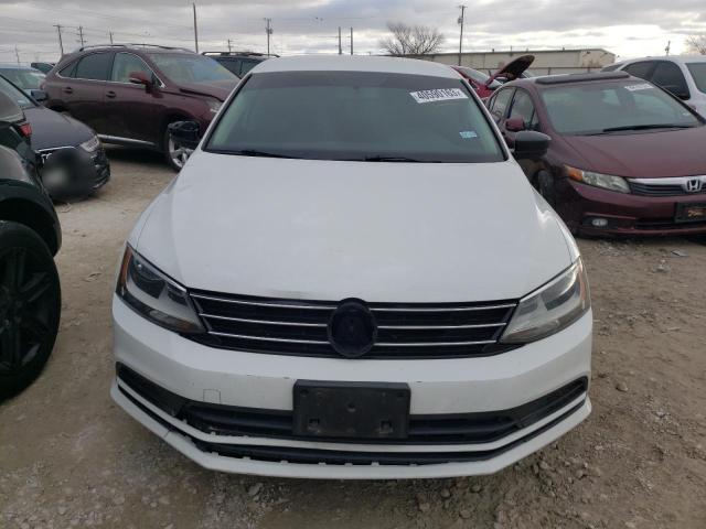 3VW2K7AJ4FM350737 - 2015 VOLKSWAGEN JETTA BASE WHITE photo 5